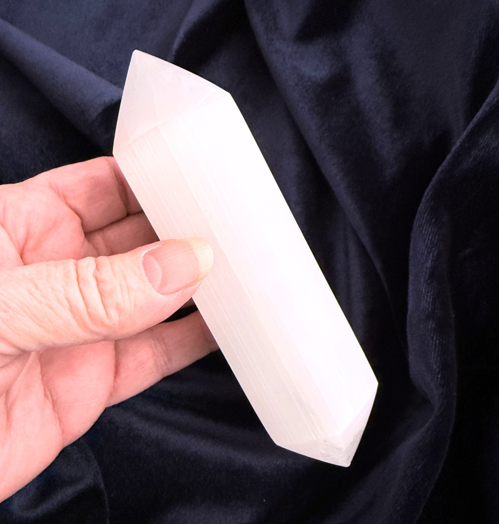 Selenite Crystal Wand - Image 2