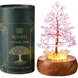 Rose Crystal Tree of Life