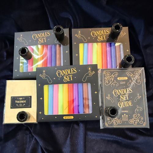 WYSPELL 36 Colored Spell Candles Kit — Taper Candles for Witchcraft, Rituals & Altar Work - Image 3