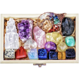 Healing Crystals Set - 16 Real Chakra Crystals & Stones
